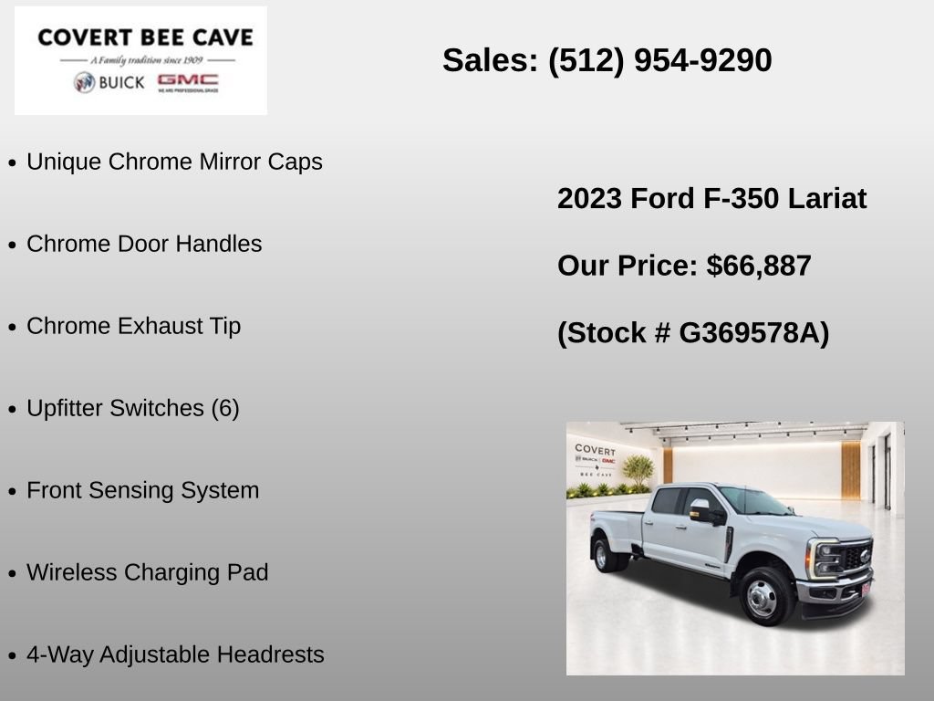 Used 2023 Ford F350 Lariat w/ Lariat Ultimate Package AWD/4WD image 31