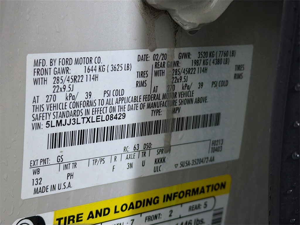 Used 2020 Lincoln Navigator L Reserve w/ Equipment Group 208A Reserve image 39