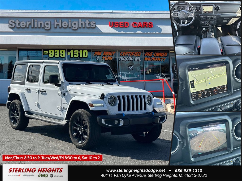 Used 2022 Jeep Wrangler Unlimited Sahara w/ Cold Weather Group