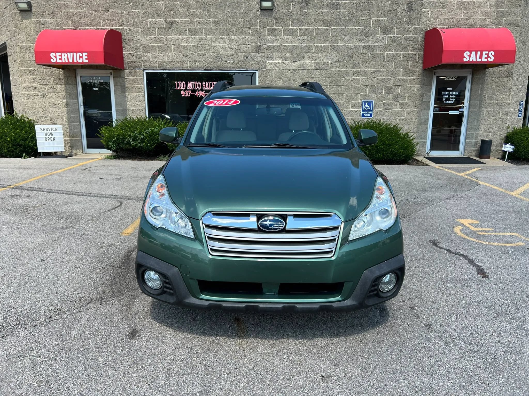 Used 2014 Subaru Outback 2.5i Premium w/ Popular Package #1B AWD/4WD image 2