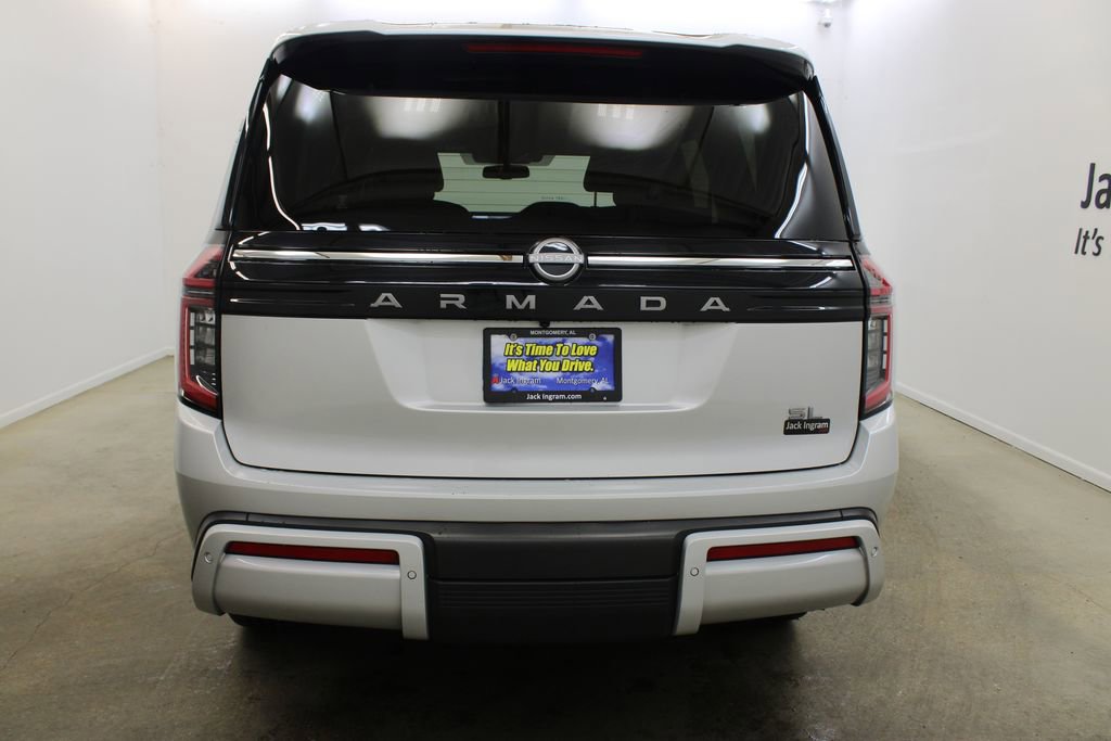 Used 2025 Nissan Armada SL w/ Captain's Chari Seat Package RWD image 4