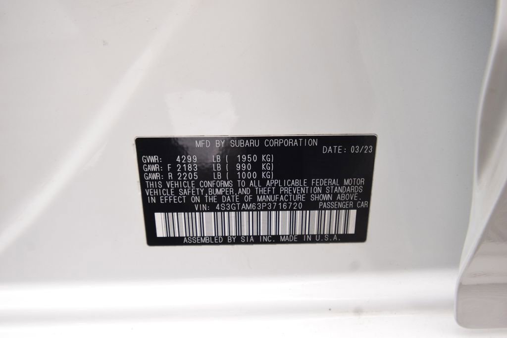 Used 2023 Subaru Impreza 2.0i Sport image 32