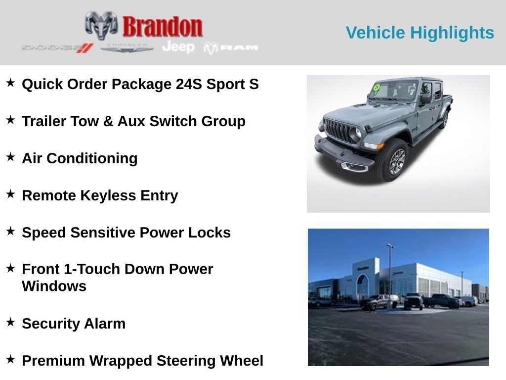 Used 2024 Jeep Gladiator Sport image 5