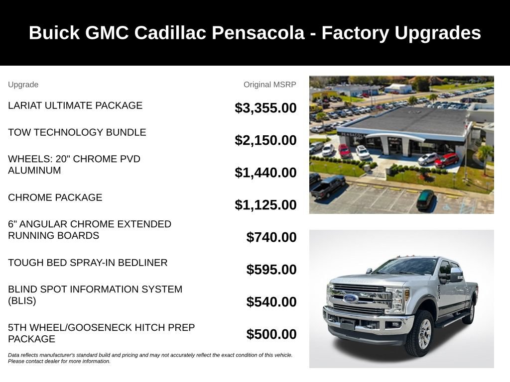 Used 2019 Ford F350 Lariat w/ Lariat Ultimate Package AWD/4WD image 4