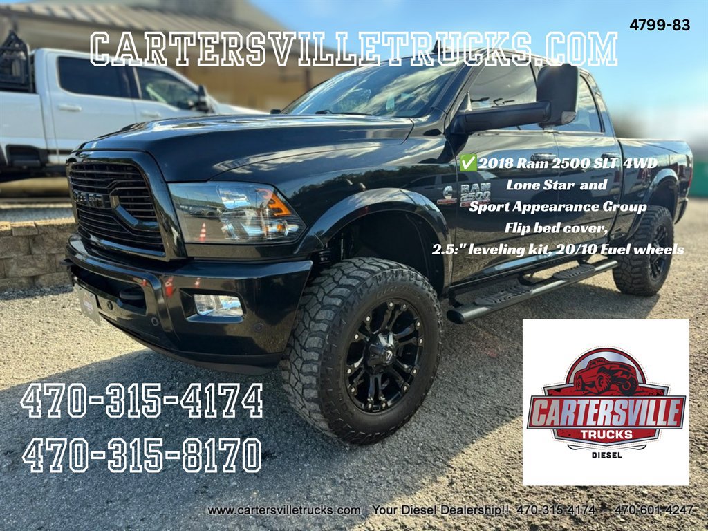 Used 2018 RAM 2500 Lone Star w/ Sport Appearance Group