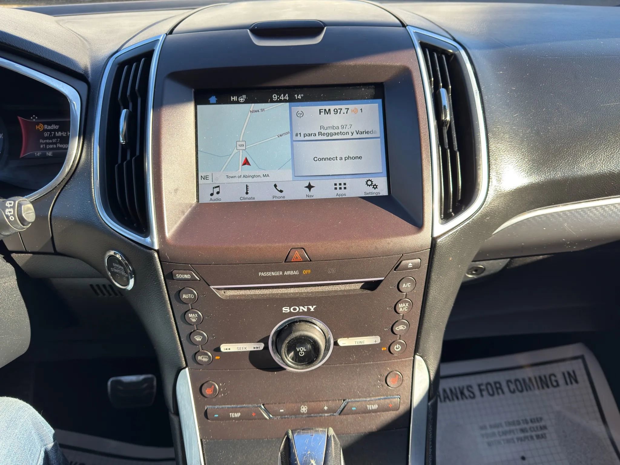 Used 2016 Ford Edge Sport w/ Canadian Touring Package AWD/4WD image 26