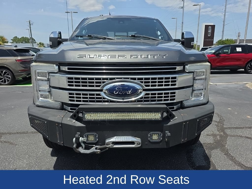 Used 2017 Ford F350 Platinum w/ Platinum Ultimate Package AWD/4WD video 3