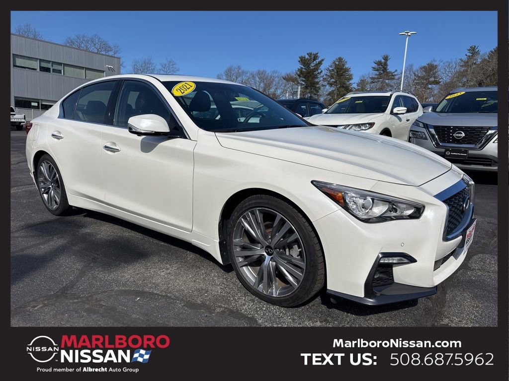 Used 2021 INFINITI Q50 Sensory w/ Cargo Package image 1