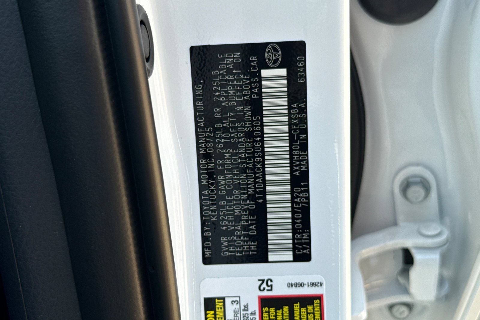 New 2025 Toyota Camry SE w/ Convenience Package FWD image 33