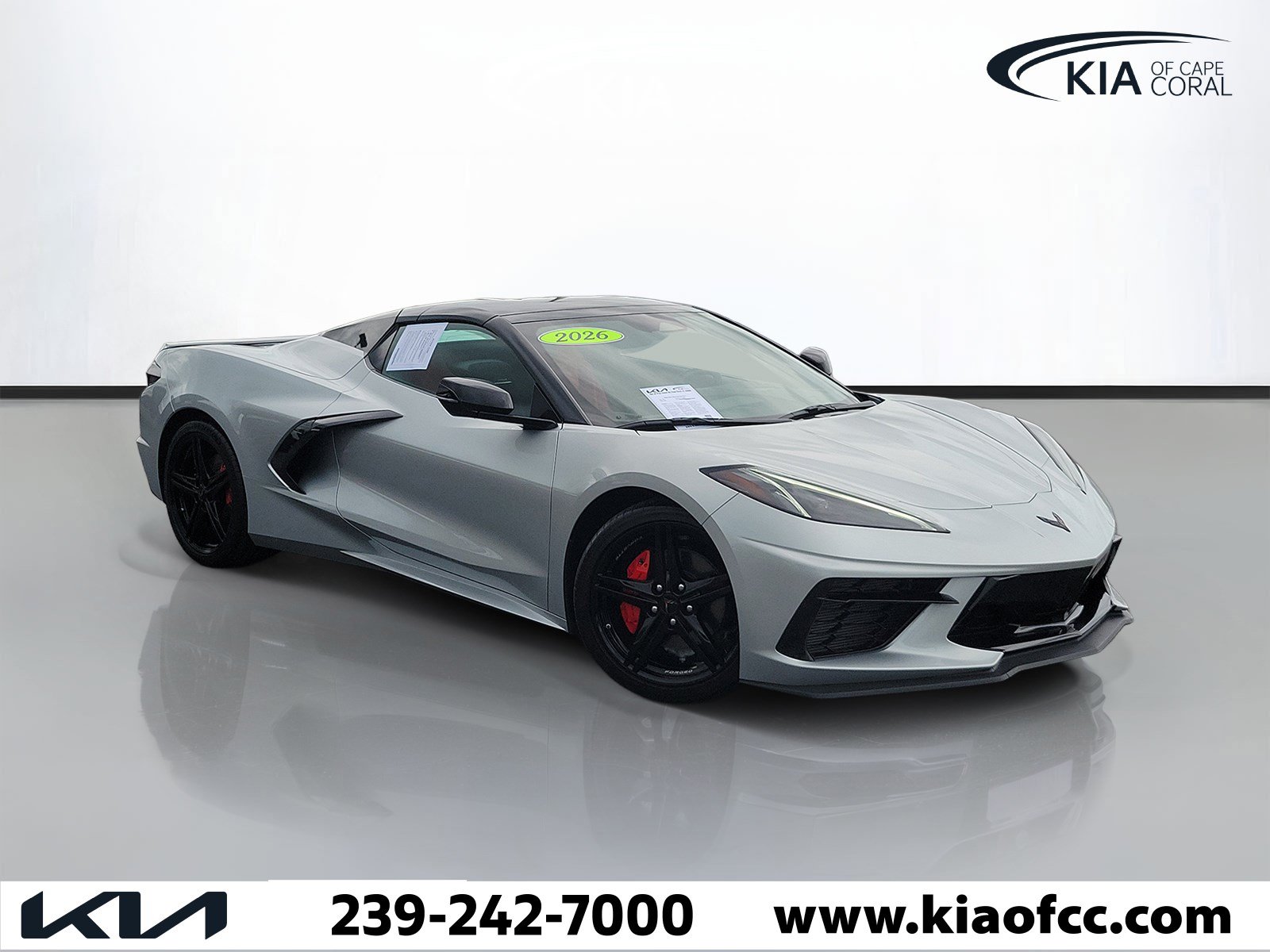 Used 2026 Chevrolet Corvette Stingray Convertible w/ 1LT