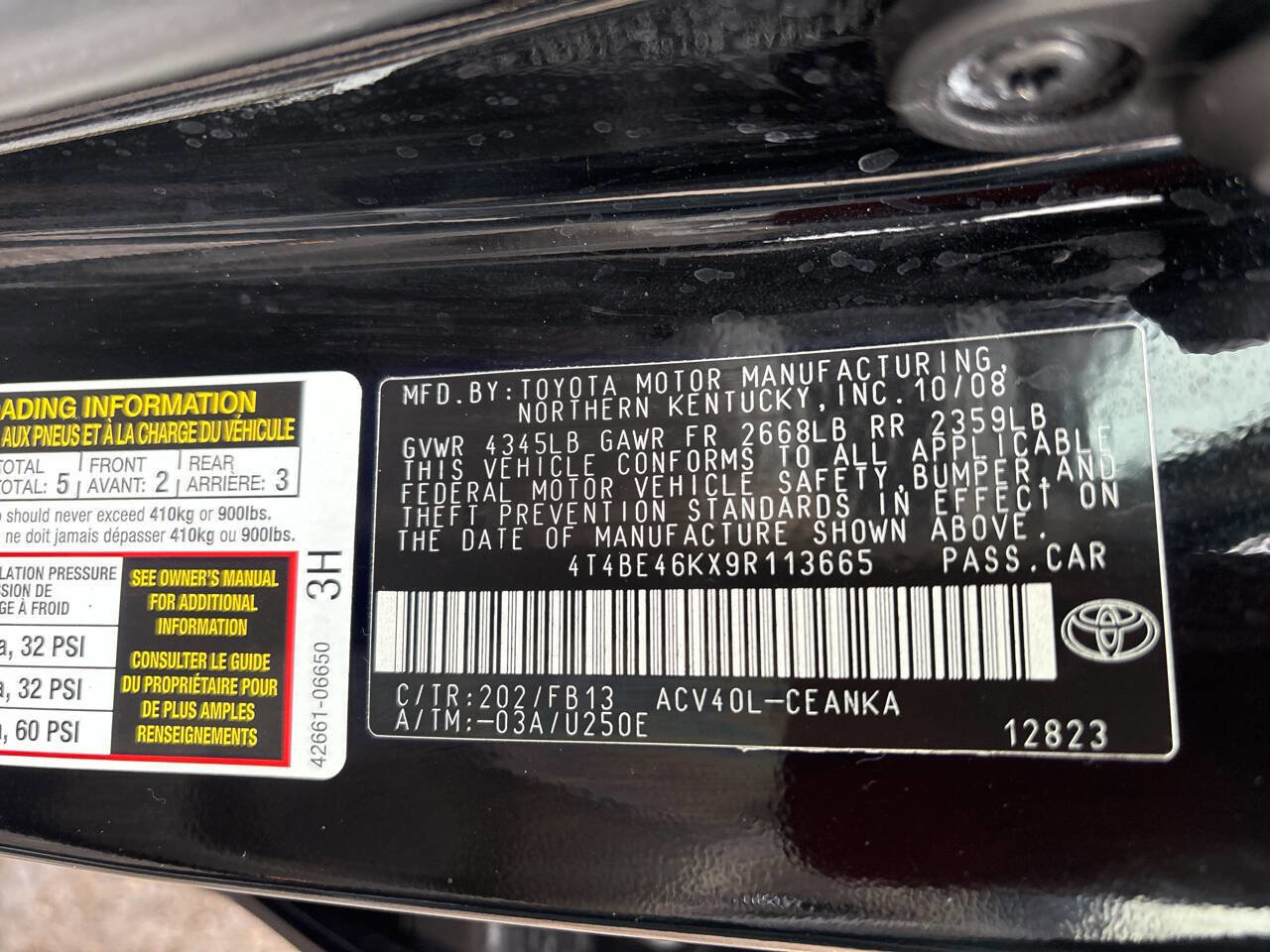 Used 2009 Toyota Camry LE FWD image 27
