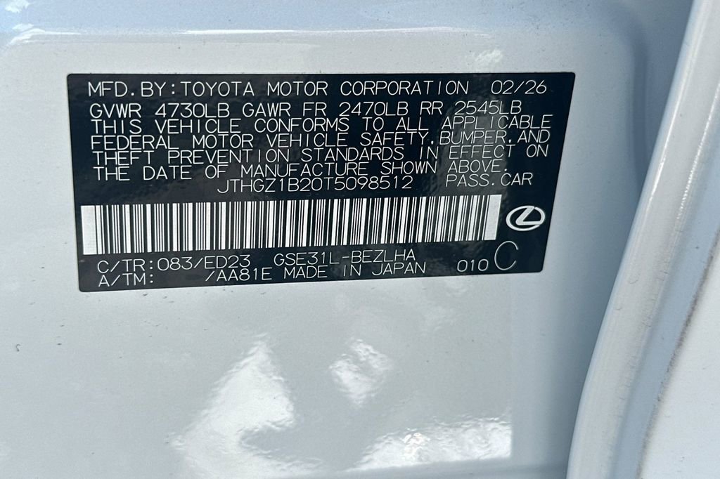 New 2026 Lexus IS 350 F Sport image 30