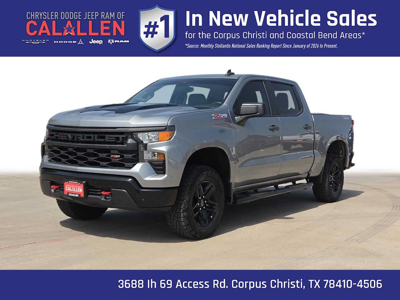 Used 2024 Chevrolet Silverado 1500 Custom Trail Boss
