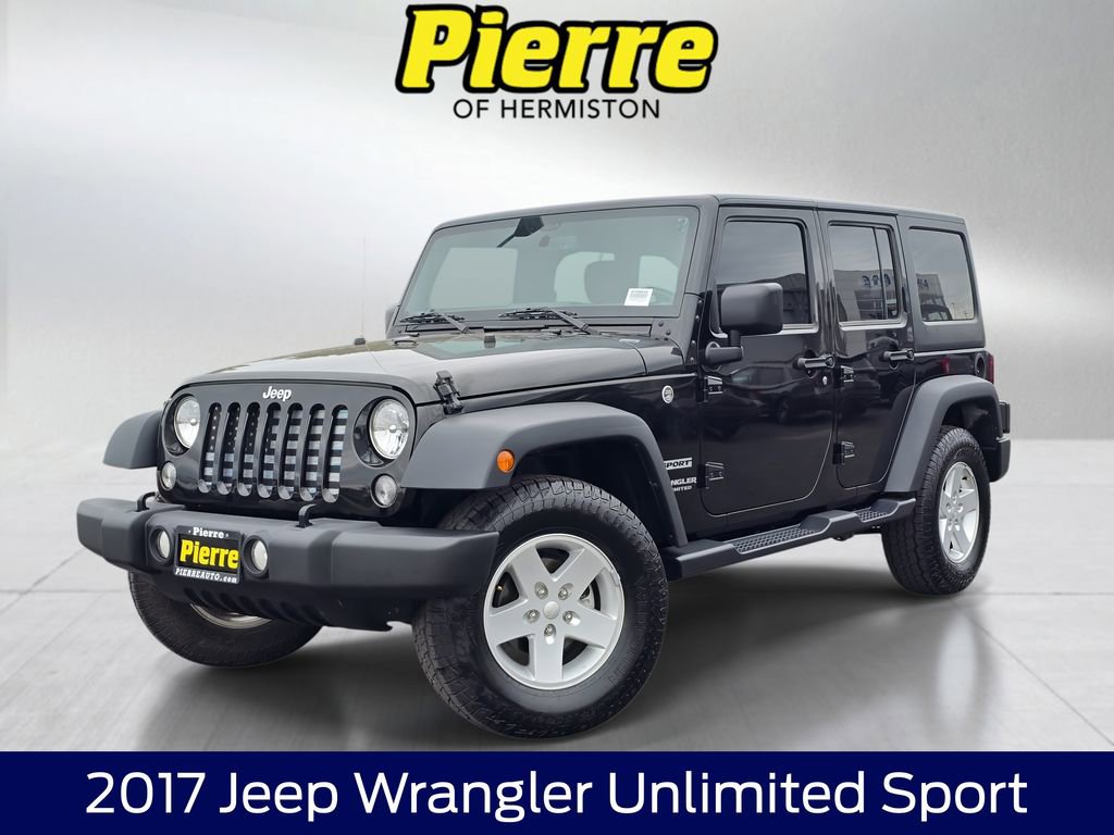 Used 2017 Jeep Wrangler Unlimited Sport w/ Quick Order Package 24S image 1
