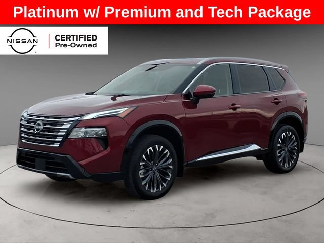 Certified 2025 Nissan Rogue Platinum w/ Tech Package