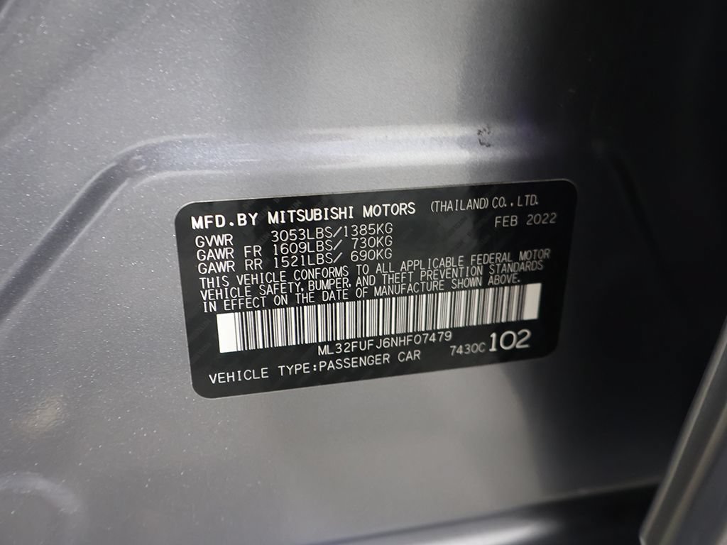 Used 2022 Mitsubishi Mirage G4 ES FWD image 36