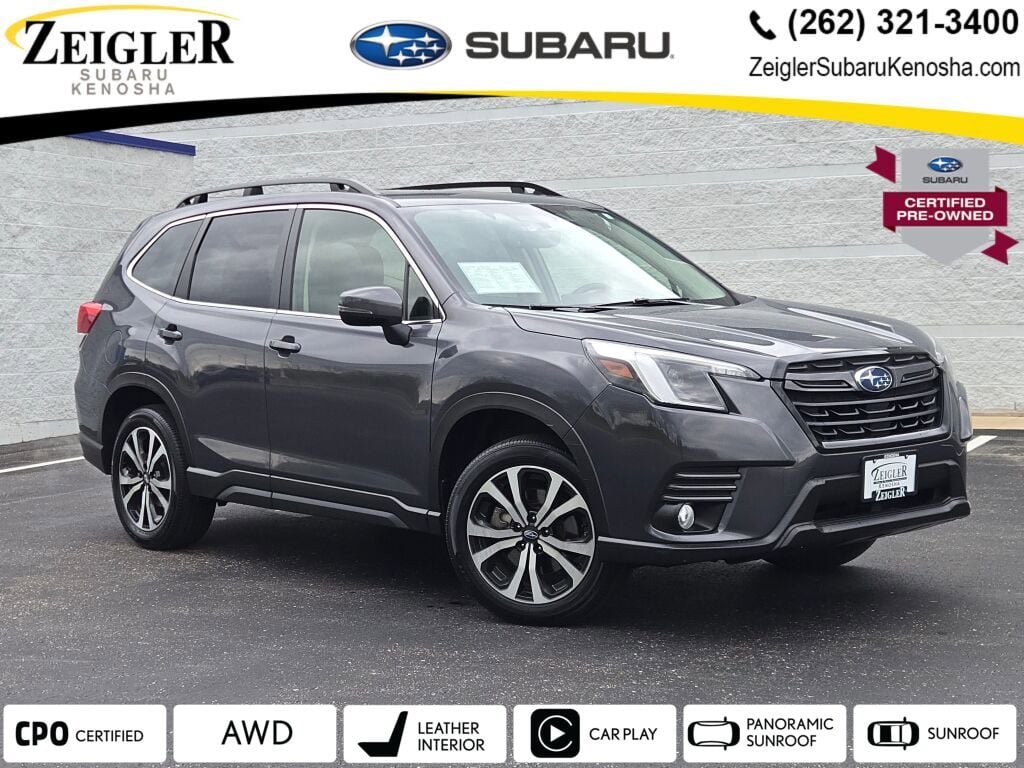 Certified 2023 Subaru Forester Limited AWD/4WD image 1
