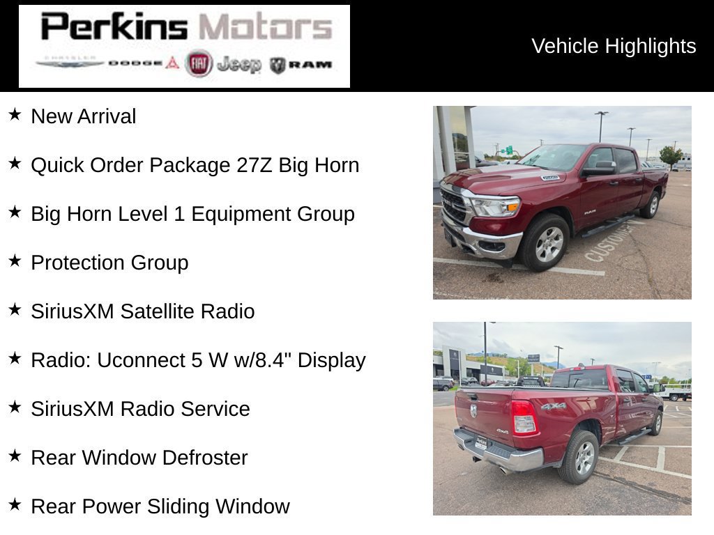 Used 2024 RAM 1500 Big Horn w/ Trailer Tow Group AWD/4WD image 3