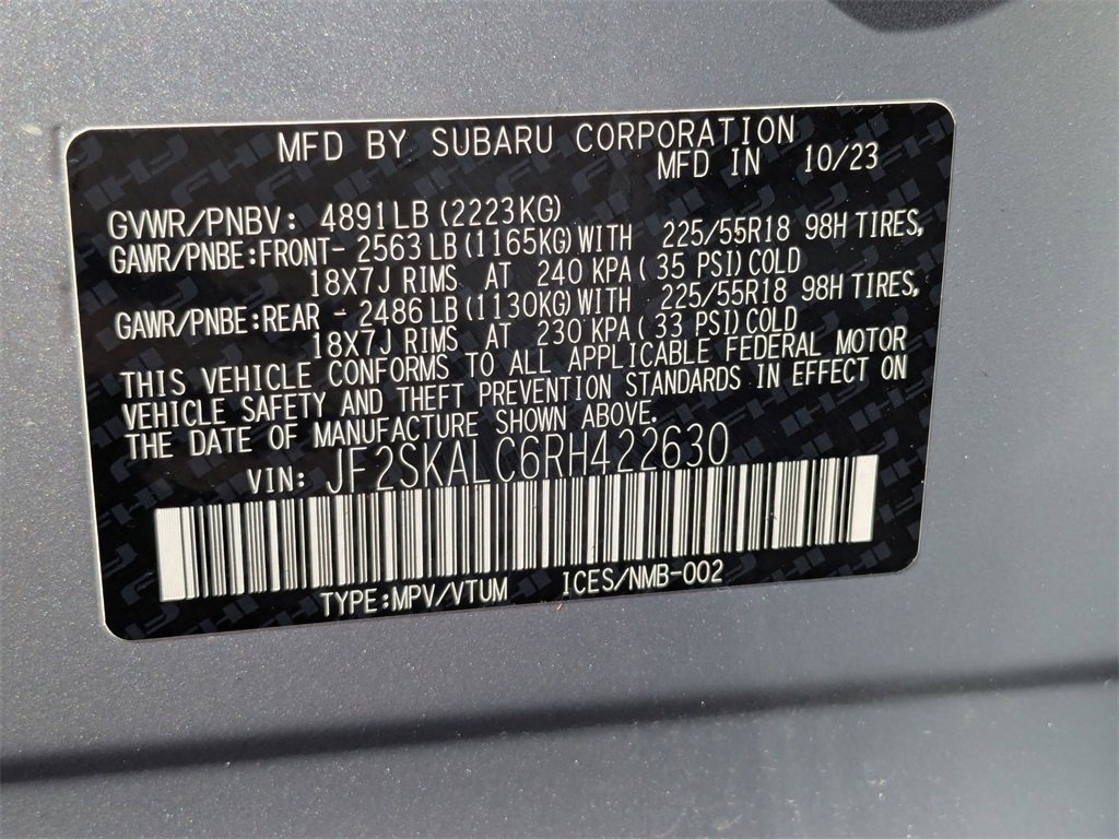 Used 2024 Subaru Forester Limited image 33