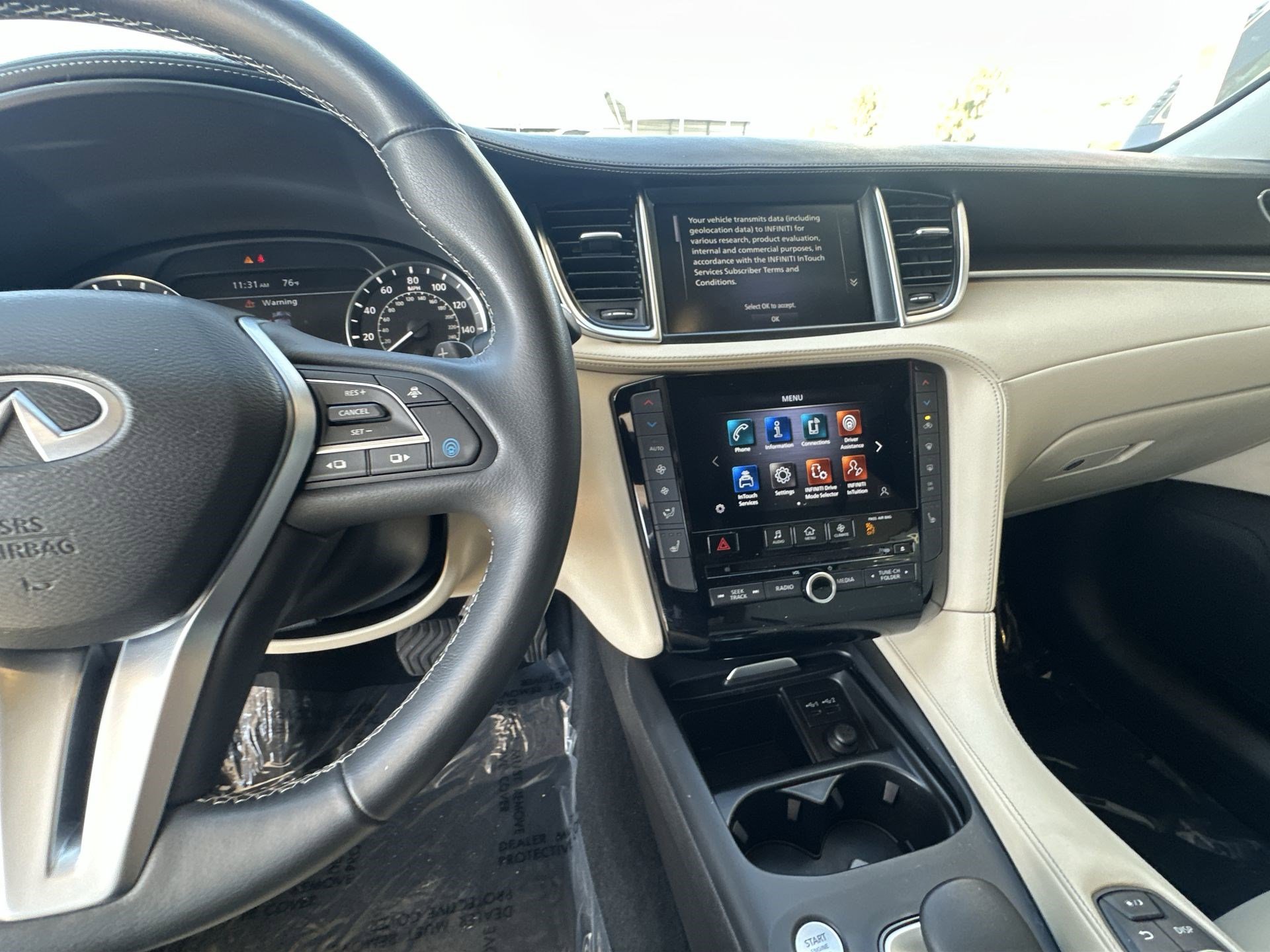 Used 2022 INFINITI QX50 Luxe image 24