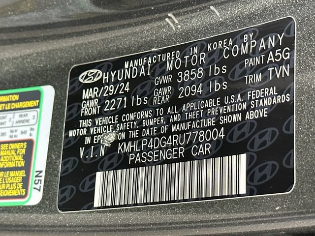 Used 2024 Hyundai Elantra Limited FWD image 33