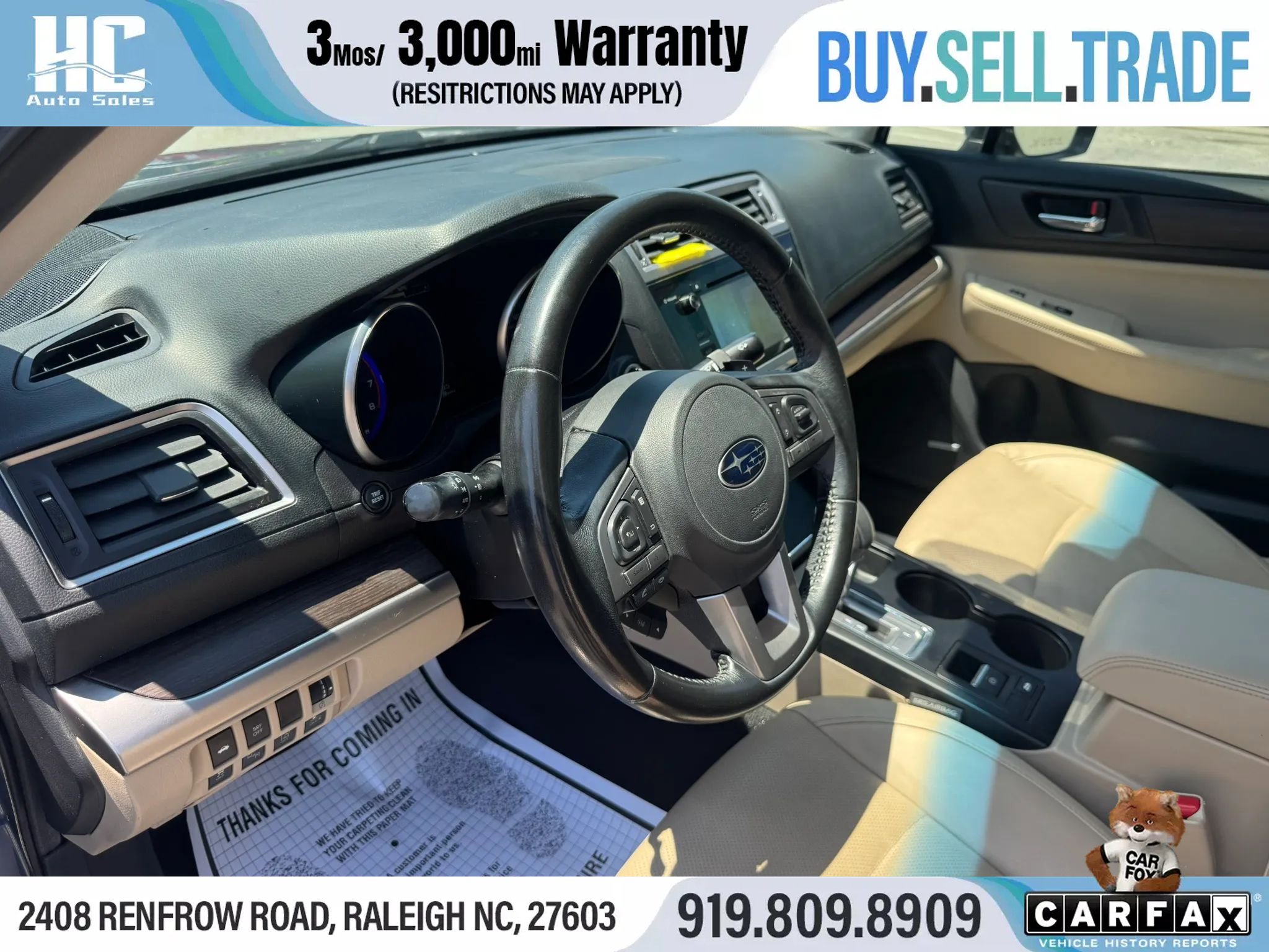 Used 2016 Subaru Legacy 2.5i Limited AWD/4WD image 13