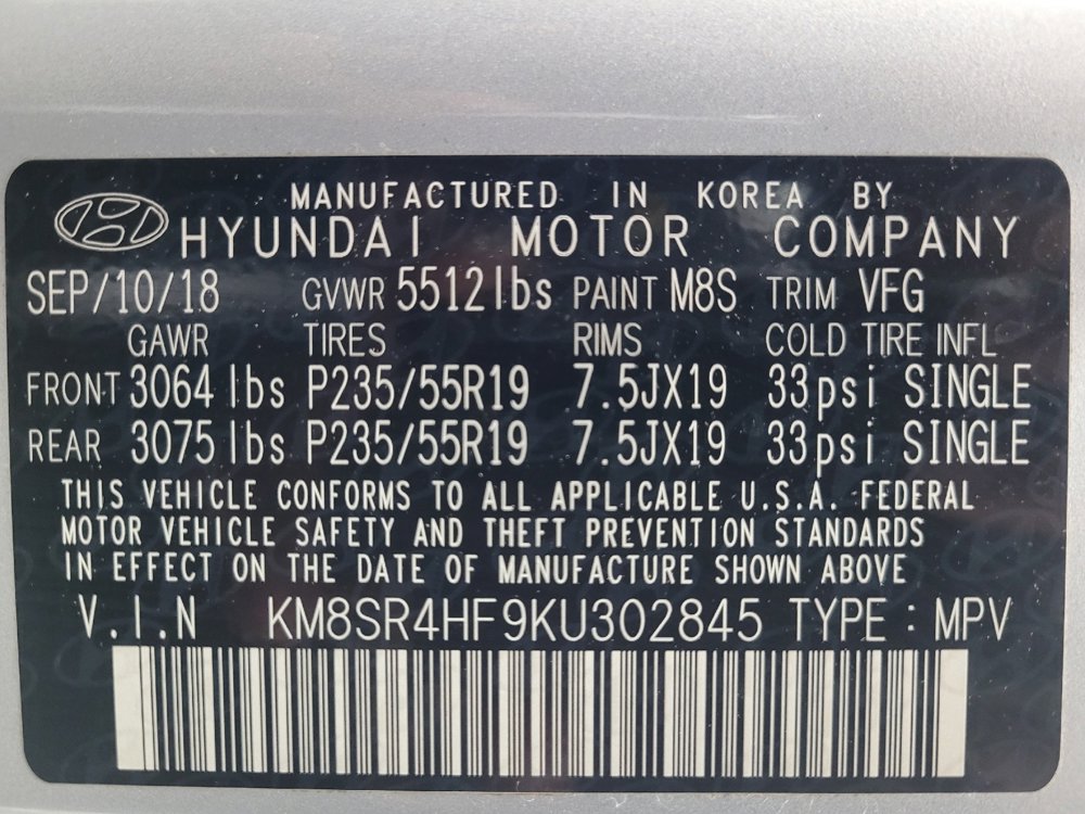 Used 2019 Hyundai Santa Fe XL image 33