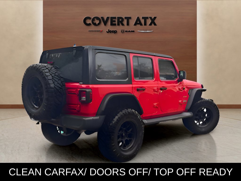 Used 2019 Jeep Wrangler Unlimited Sahara AWD/4WD image 4