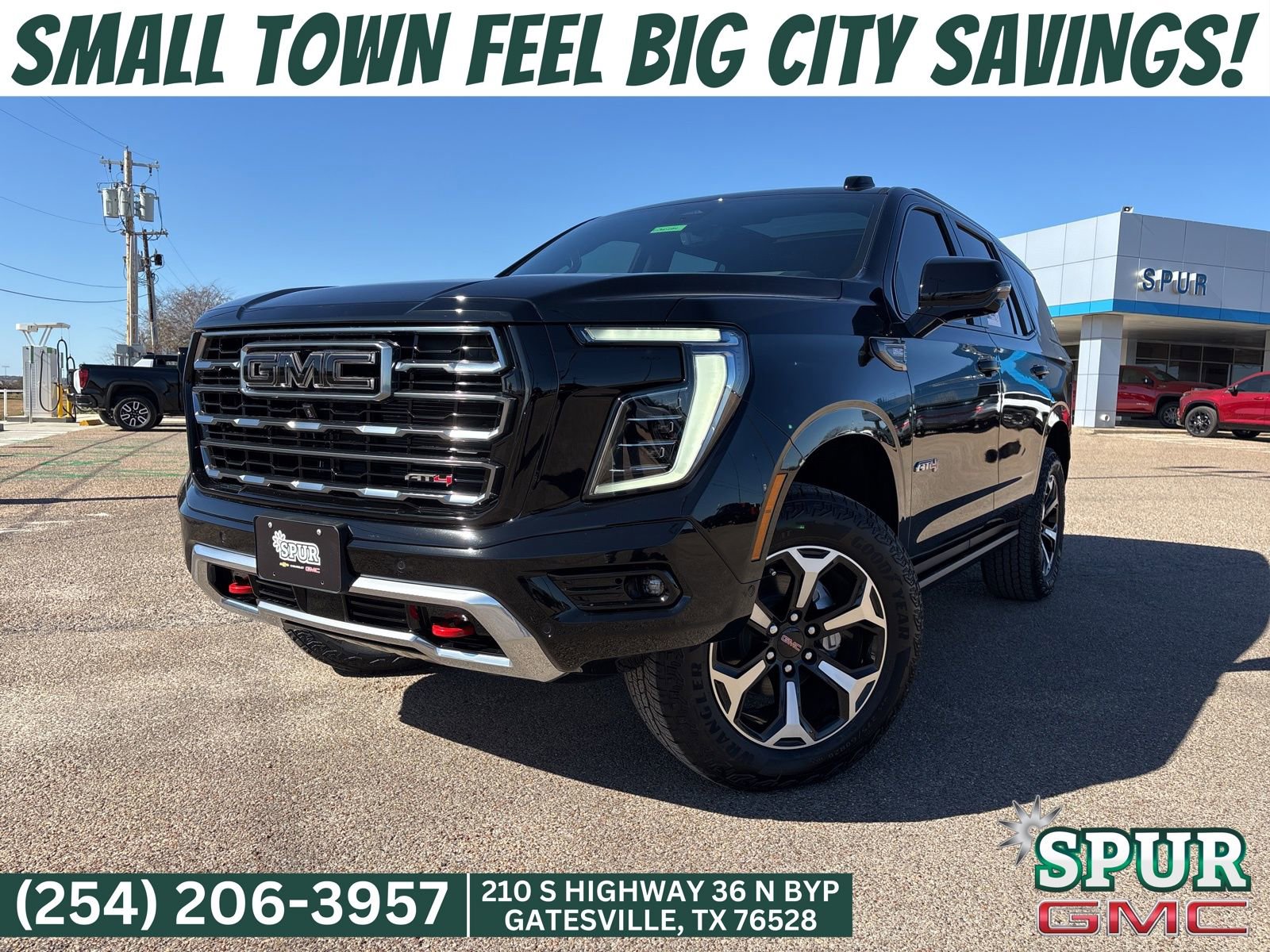 New 2026 GMC Yukon AT4 w/ AT4 Premium Plus Package 360° Tour