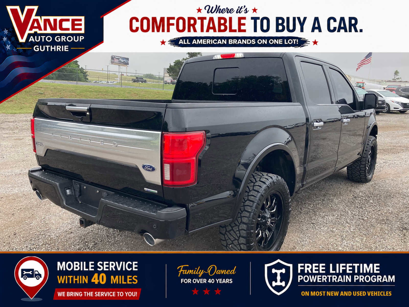 Used 2019 Ford F150 Limited w/ Trailer Tow Package AWD/4WD image 7