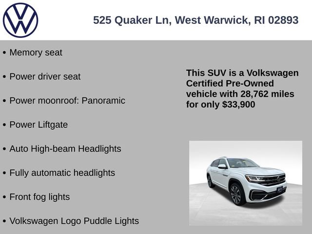 Used 2022 Volkswagen Atlas Cross Sport SEL Premium R-Line AWD/4WD image 13