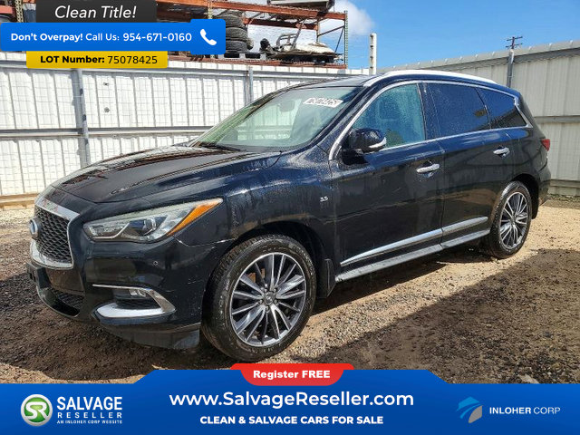 Used 2018 INFINITI QX60 FWD w/ Premium Plus Package