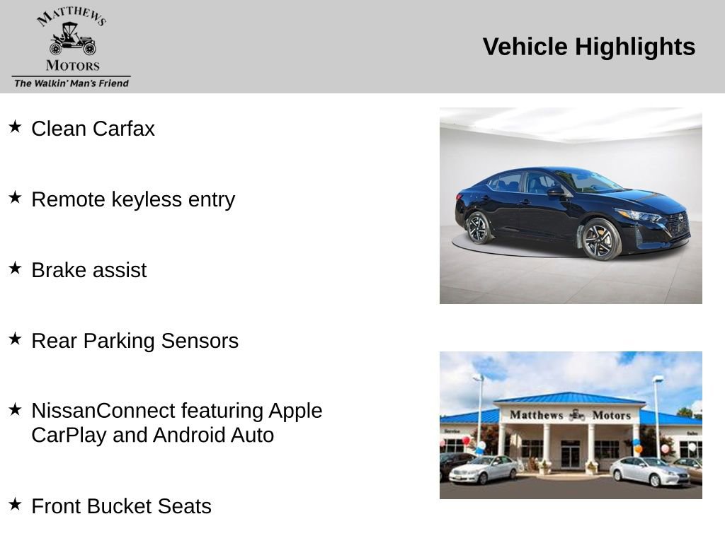 Used 2024 Nissan Sentra SV image 14