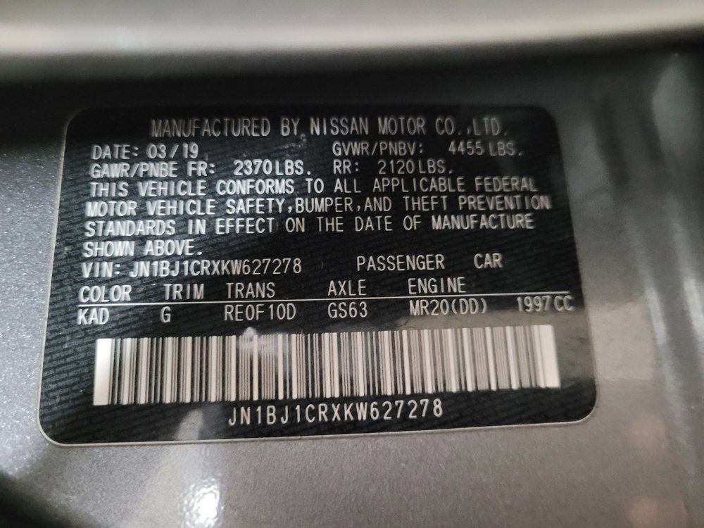 Used 2019 Nissan Rogue Sport S w/ Appearance Package AWD/4WD image 33