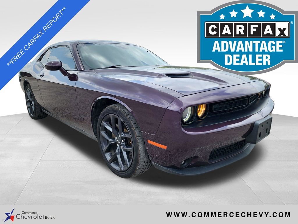 Used 2021 Dodge Challenger SXT w/ Blacktop Package RWD image 1