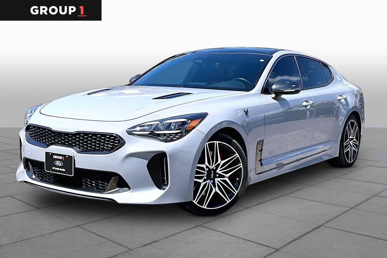 Used 2022 Kia Stinger GT1 w/ Red Interior Color Package RWD video 1