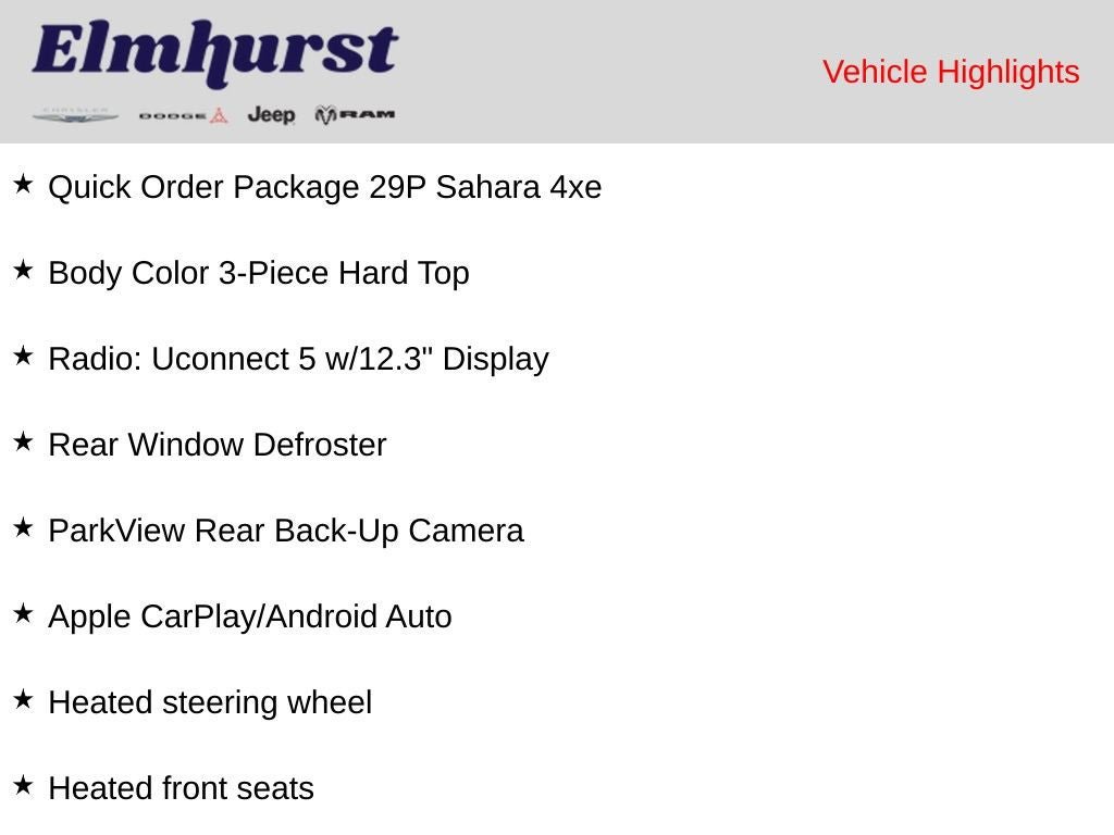 Used 2025 Jeep Wrangler Unlimited Sahara AWD/4WD image 9