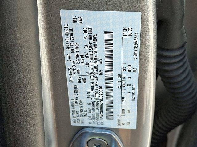 Certified 2022 Ford Escape SEL image 27