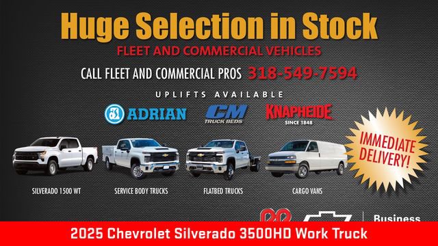 New 2025 Chevrolet Silverado 3500 W/T w/ WT Convenience Package AWD/4WD image 2