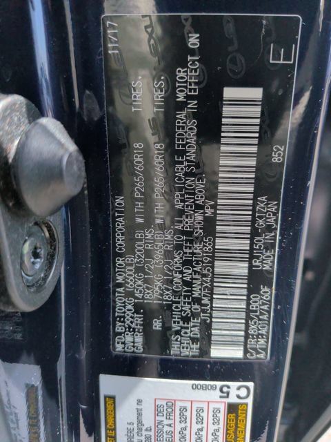 Used 2018 Lexus GX 460 Luxury w/ Preferred Accessory Package AWD/4WD image 28