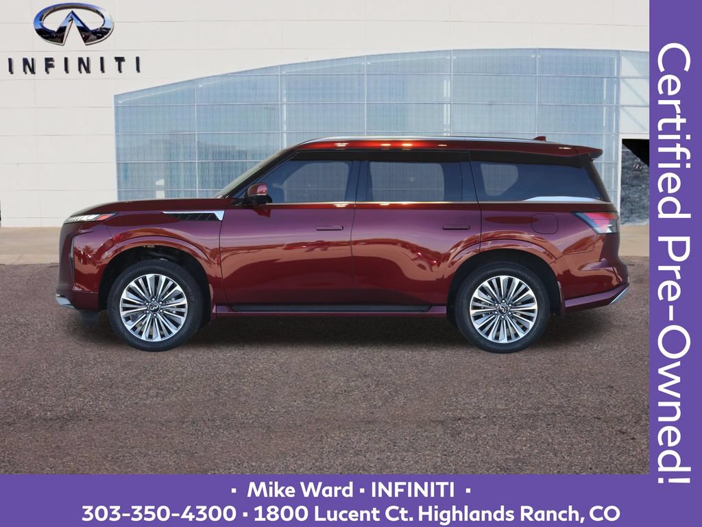 Certified 2025 INFINITI QX80 Sensory w/ Premium Cargo Package AWD/4WD image 3