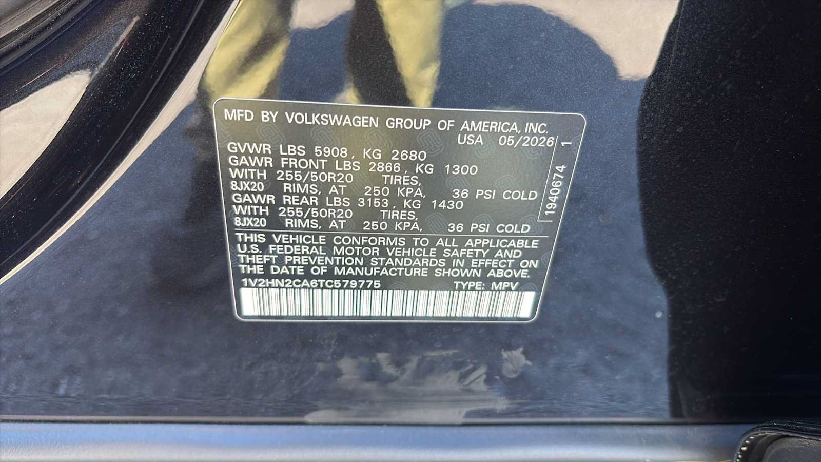 Used 2026 Volkswagen Atlas SE AWD/4WD image 15