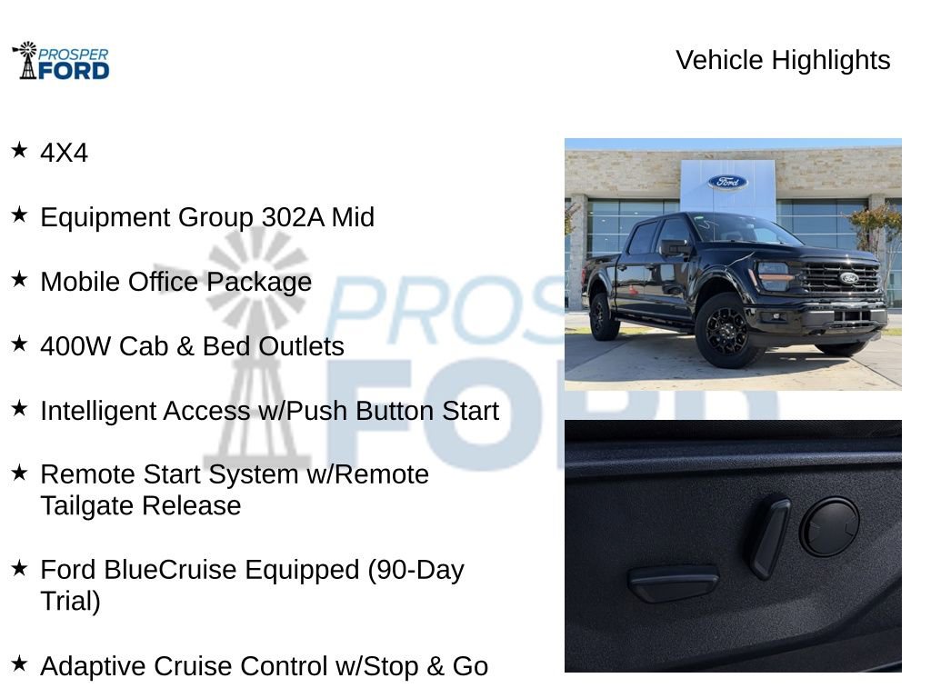 Used 2024 Ford F150 XLT w/ Equipment Group 302A MID AWD/4WD image 5