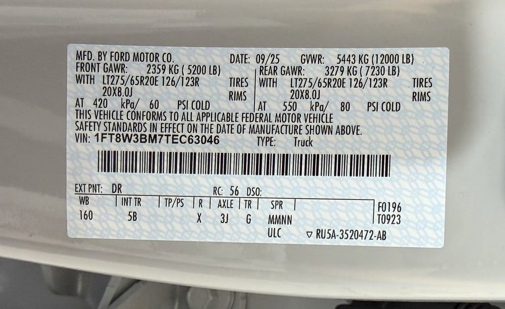 Used 2026 Ford F350 Lariat w/ Black Appearance Package image 14