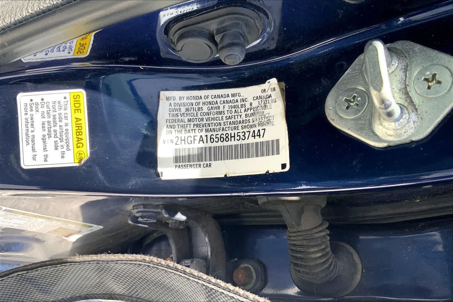 Used 2008 Honda Civic LX image 20