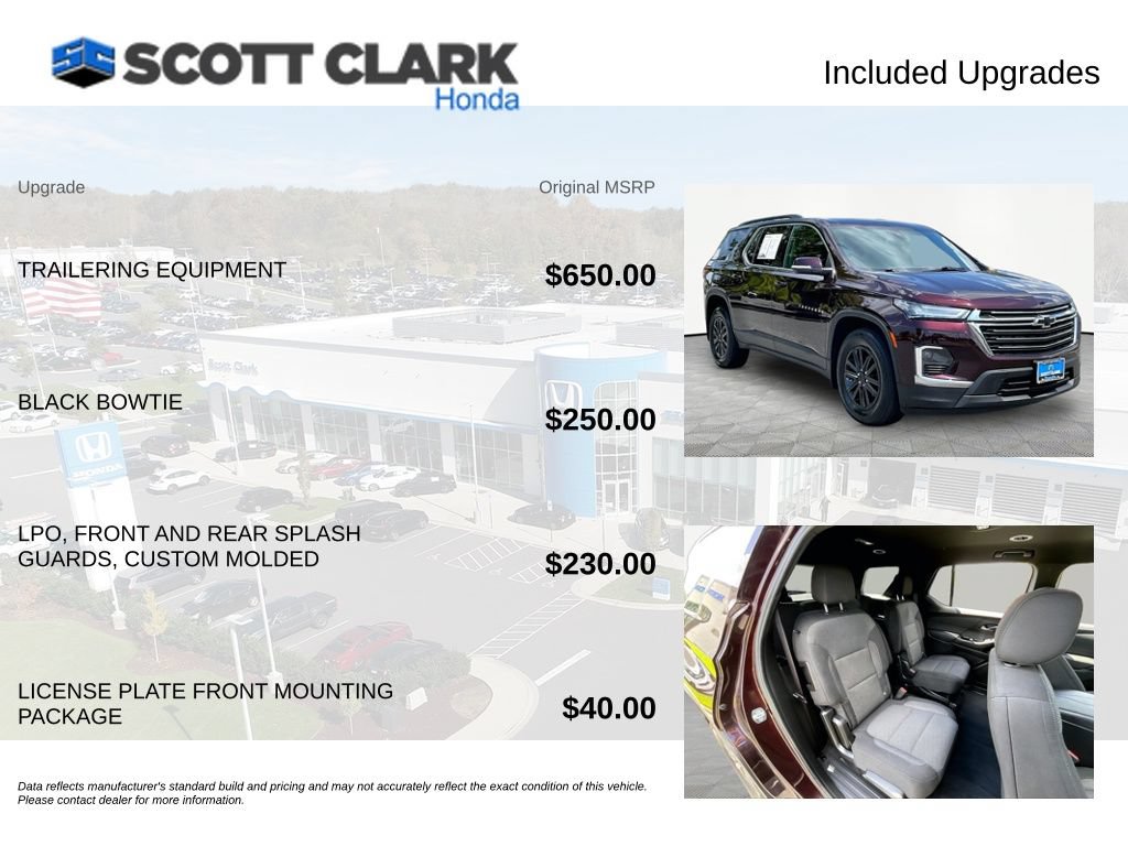 Used 2023 Chevrolet Traverse LT AWD/4WD image 8