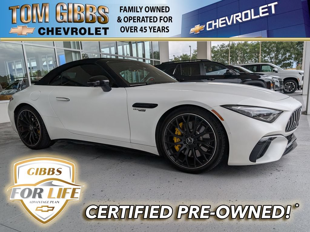 Used 2022 Mercedes-Benz SL 63 AMG 4MATIC w/ Driver Assistance Package