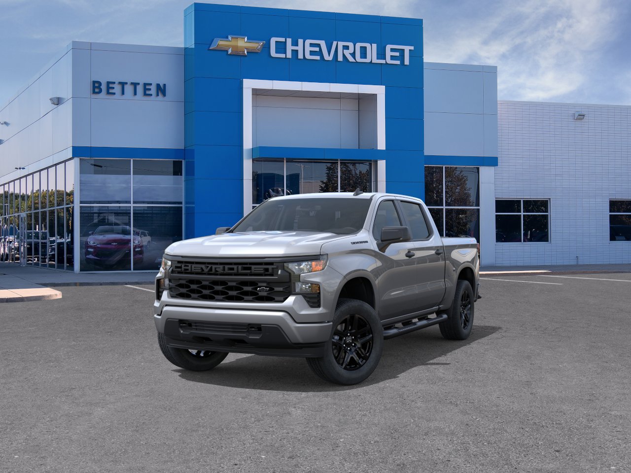 New 2026 Chevrolet Silverado 1500 Custom w/ LPO, Dark Essentials Package AWD/4WD image 8
