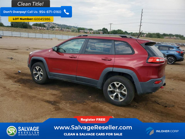 Used 2014 Jeep Cherokee Trailhawk w/ Comfort/Convenience Group AWD/4WD image 3