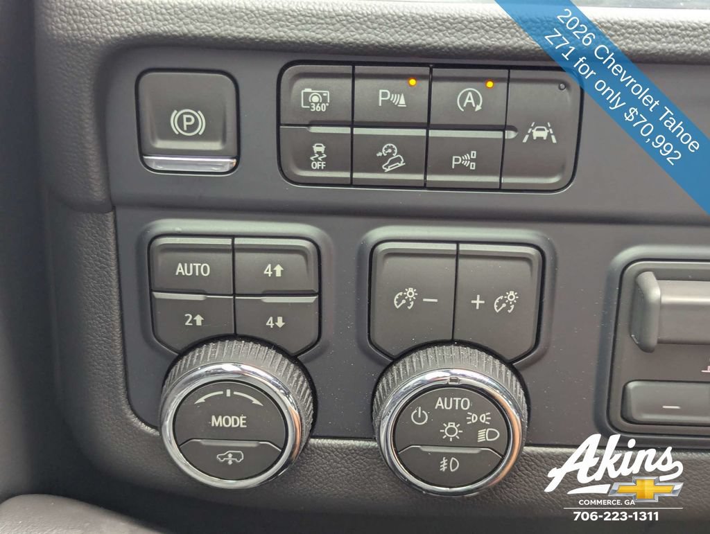 Used 2026 Chevrolet Tahoe Z71 w/ Z71 Off-Road Package AWD/4WD image 26